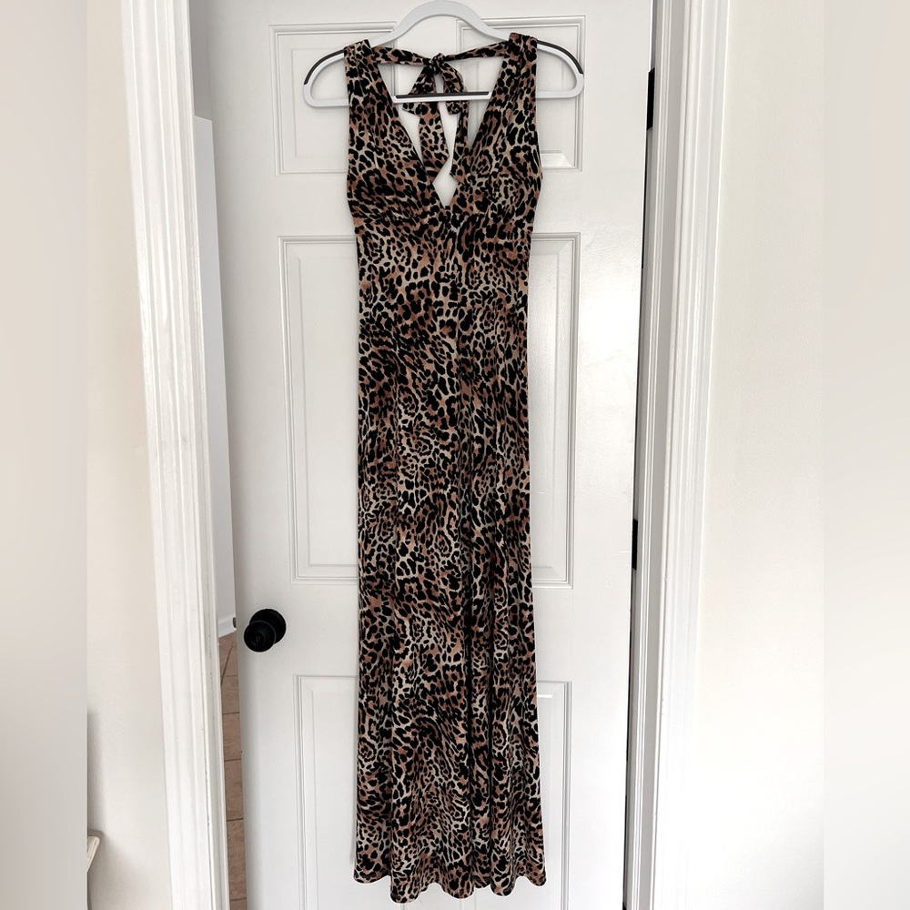 XOXO Leopard Print Women’s Dress SMALL